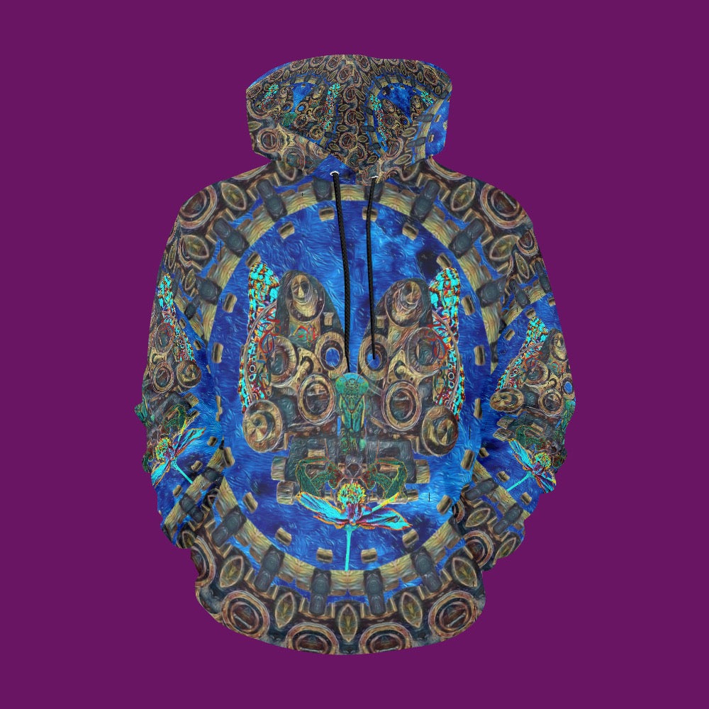 Men's All Over Print Hoodie (USA Size) (Model H13)