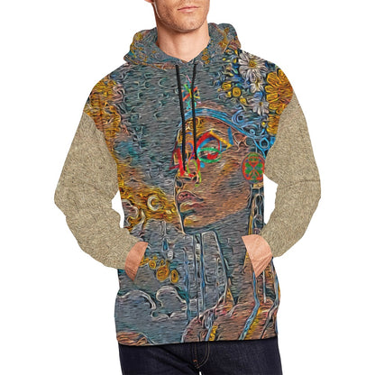 Men's All Over Print Hoodie (USA Size) (Model H13)