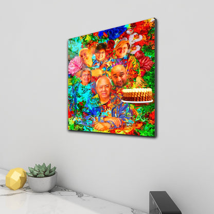 Acrylic Wall Art Prints Square (Hook Style)