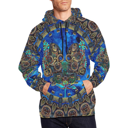 Men's All Over Print Hoodie (USA Size) (Model H13)